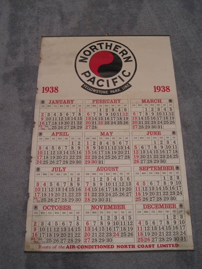 Railroad Calendars